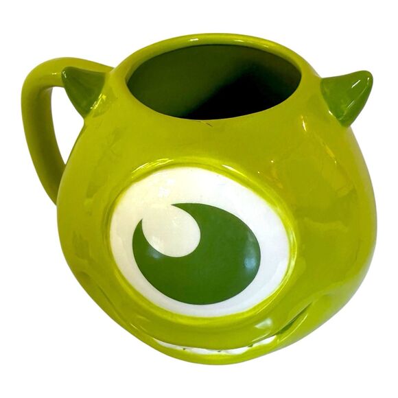 Disney Pixar Monsters Inc  - BIOWORLD 3D Green Mike Wazowski 16oz Sculpted Mug - Picture 3 of 9